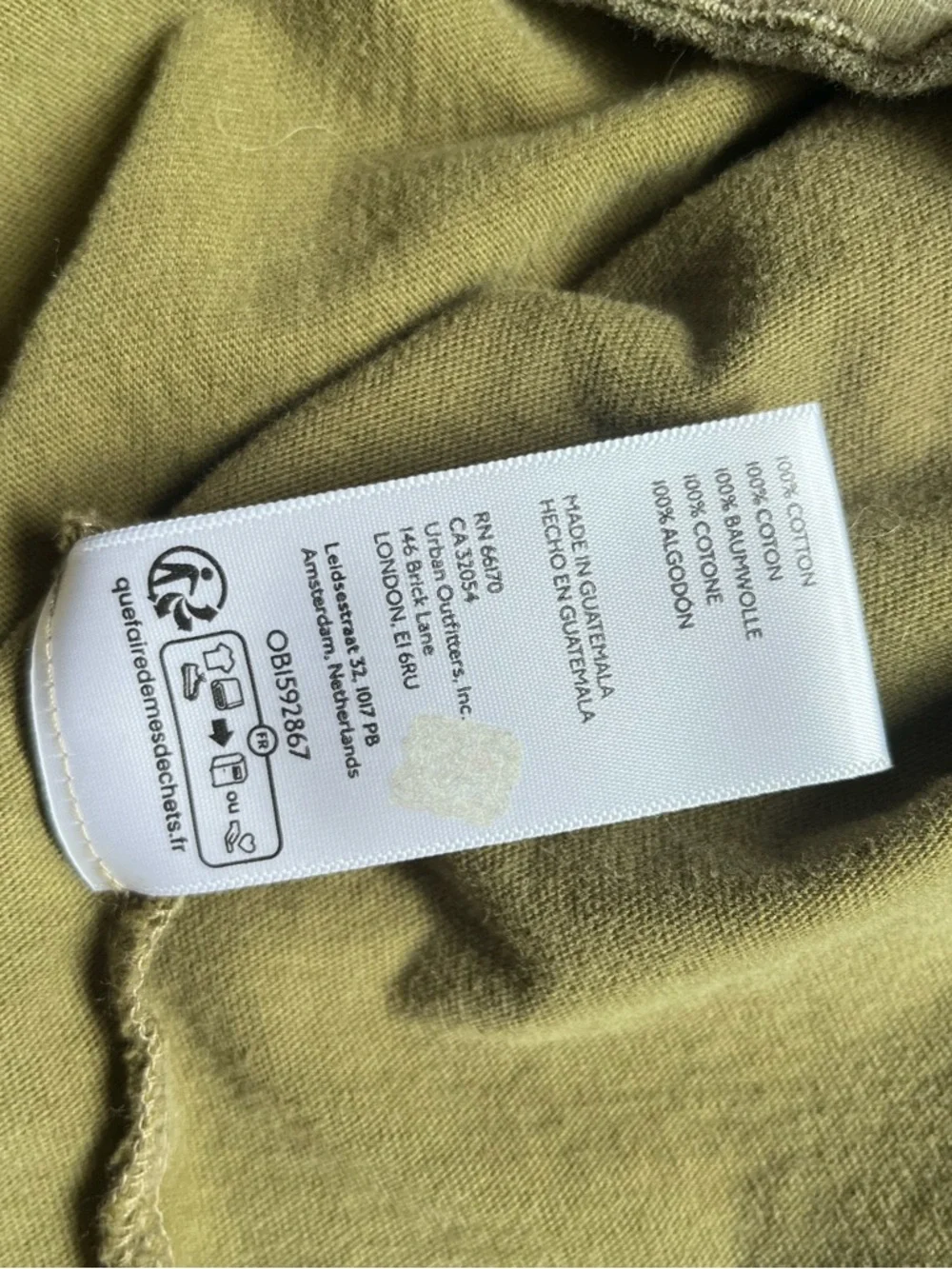 Free People We The Free Fade Into You Tee - Military Olive - Picture 8 of 11